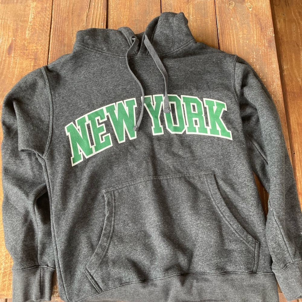 Fleece lined New York hoodie